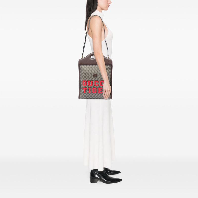 GG Supreme Web Tiger Satchel - Image 6
