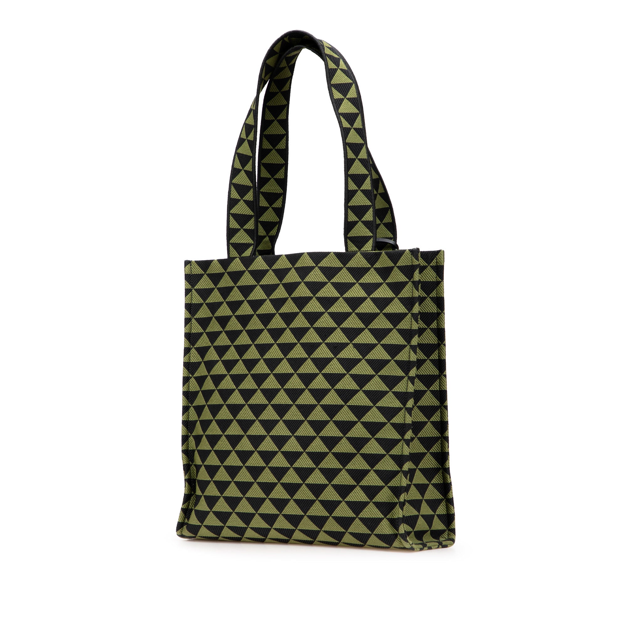 Jacquard Triangolo Symbole Shopping Tote - Image 2