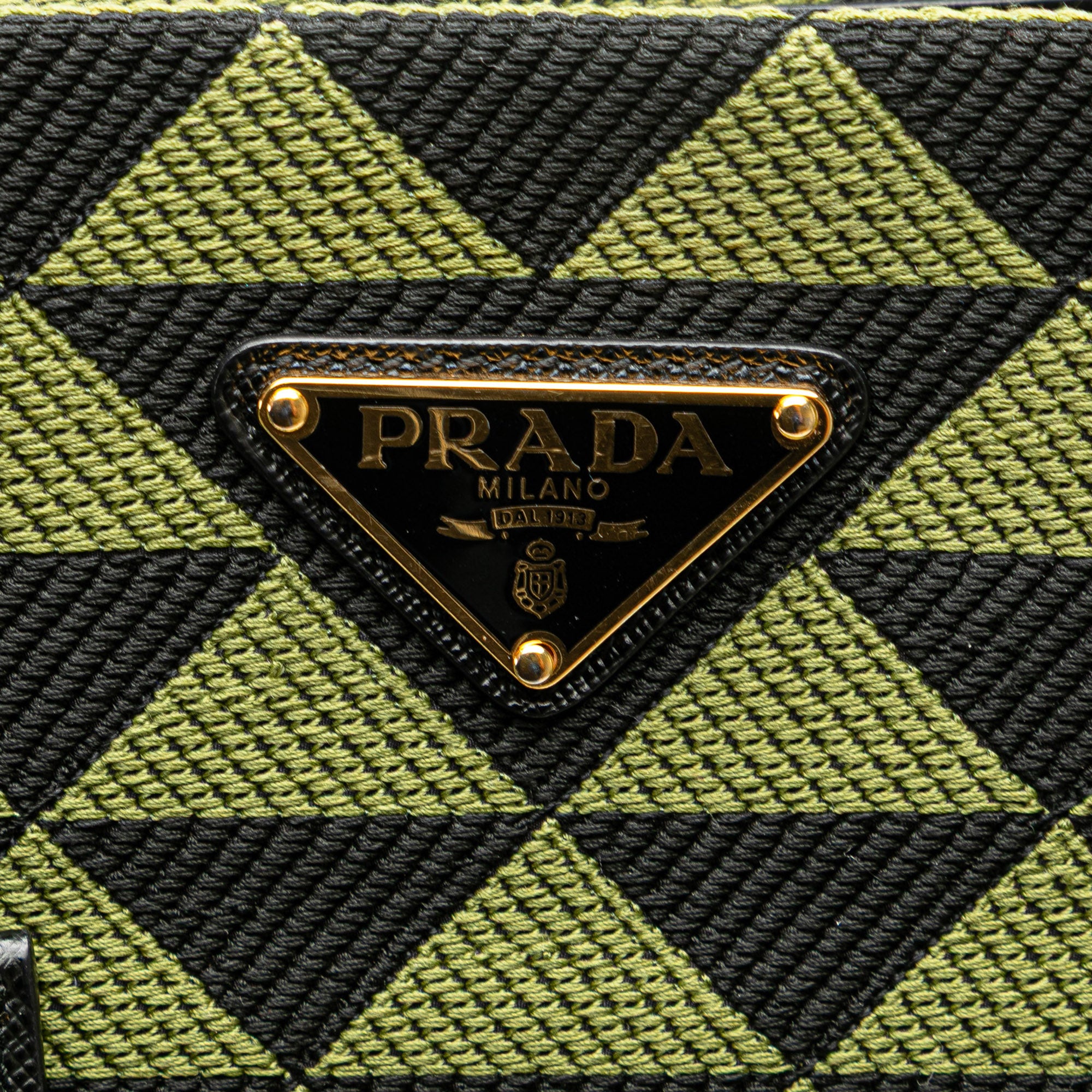 Jacquard Triangolo Symbole Shopping Tote - Image 8
