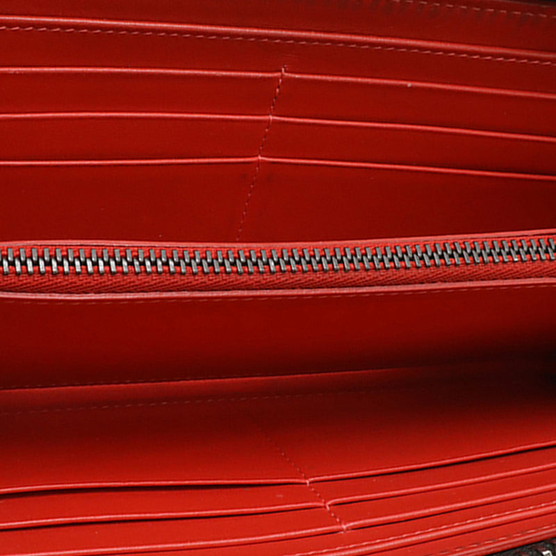 Grained Calfskin Spikes Panettone Long Wallet - Image 3