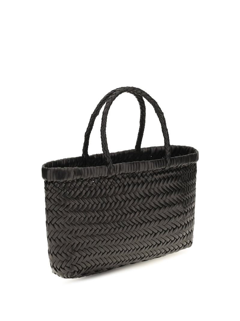 Dragon Diffusion Gora Tote Bag — Black Calf Leather Bos Taurus