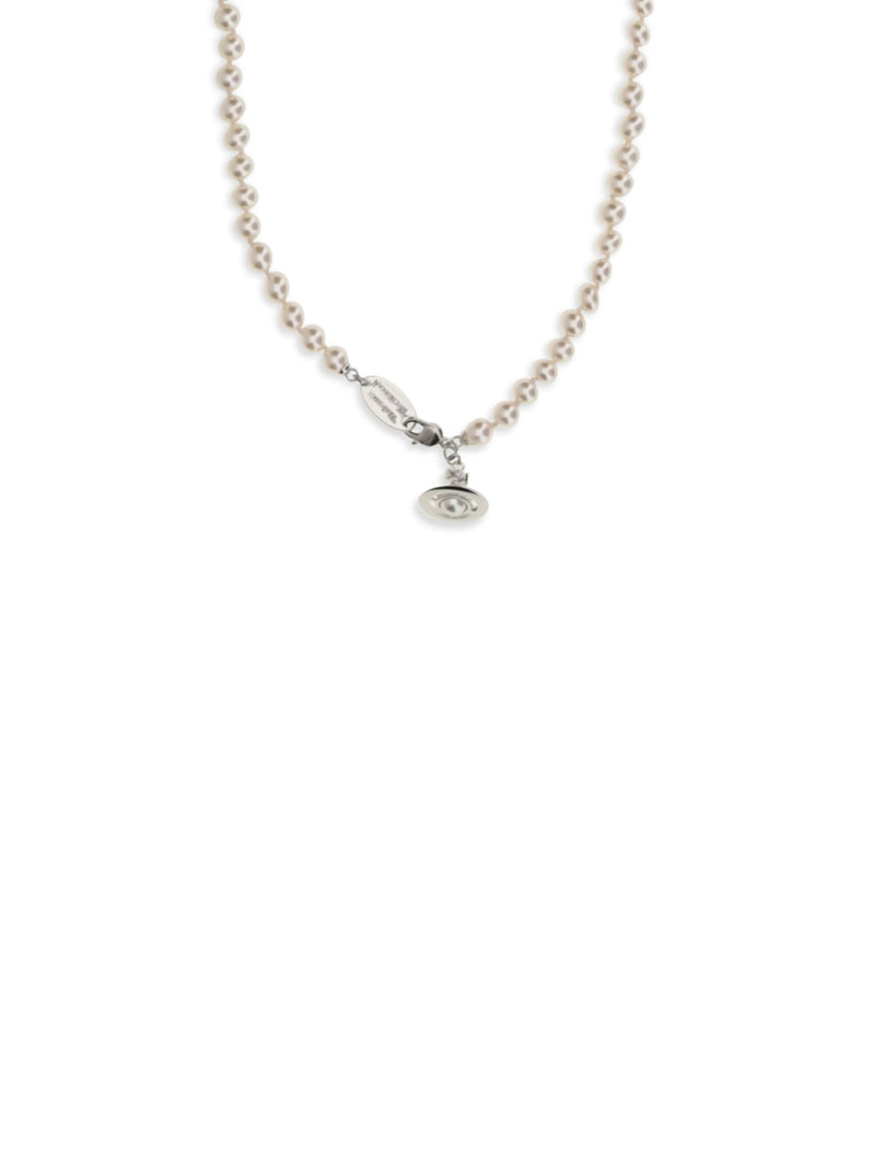 Vivienne Westwood Simonetta Necklace — White Brass Necklaces