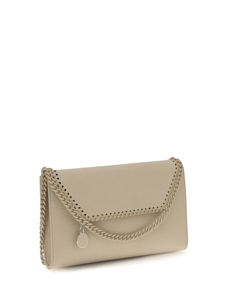 Stella Mccartney Eco Shaggy Shoulder Bag — Beige Polyester
