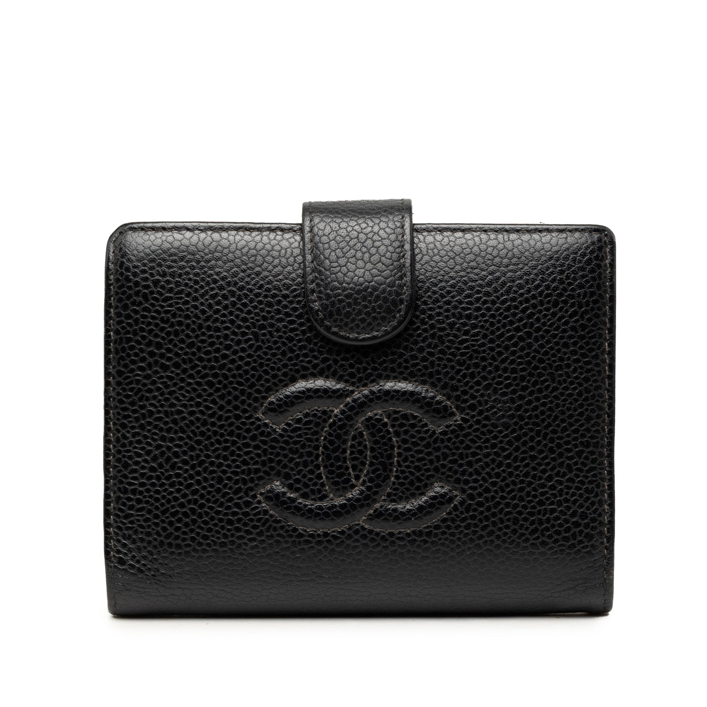 CC Caviar Bifold Wallet - Image 1