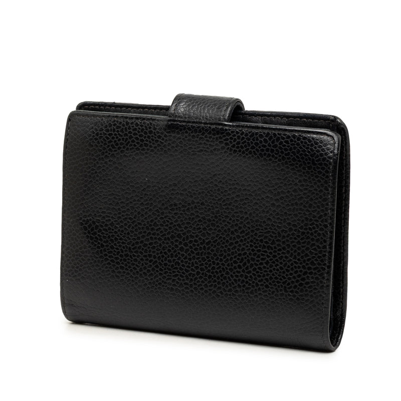 CC Caviar Bifold Wallet - Image 2