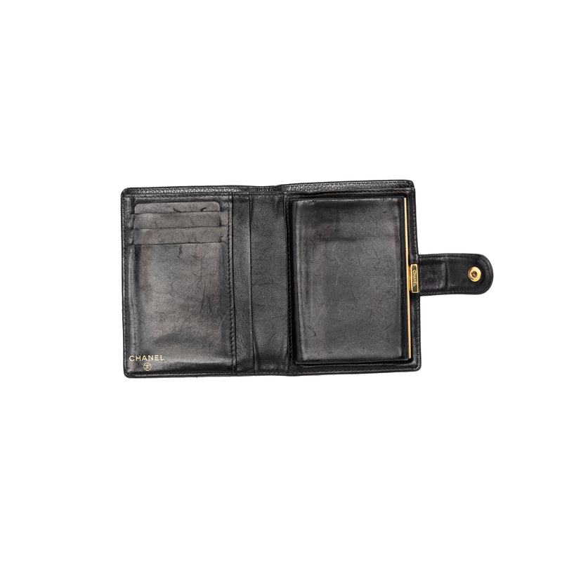 CC Caviar Bifold Wallet - Image 4
