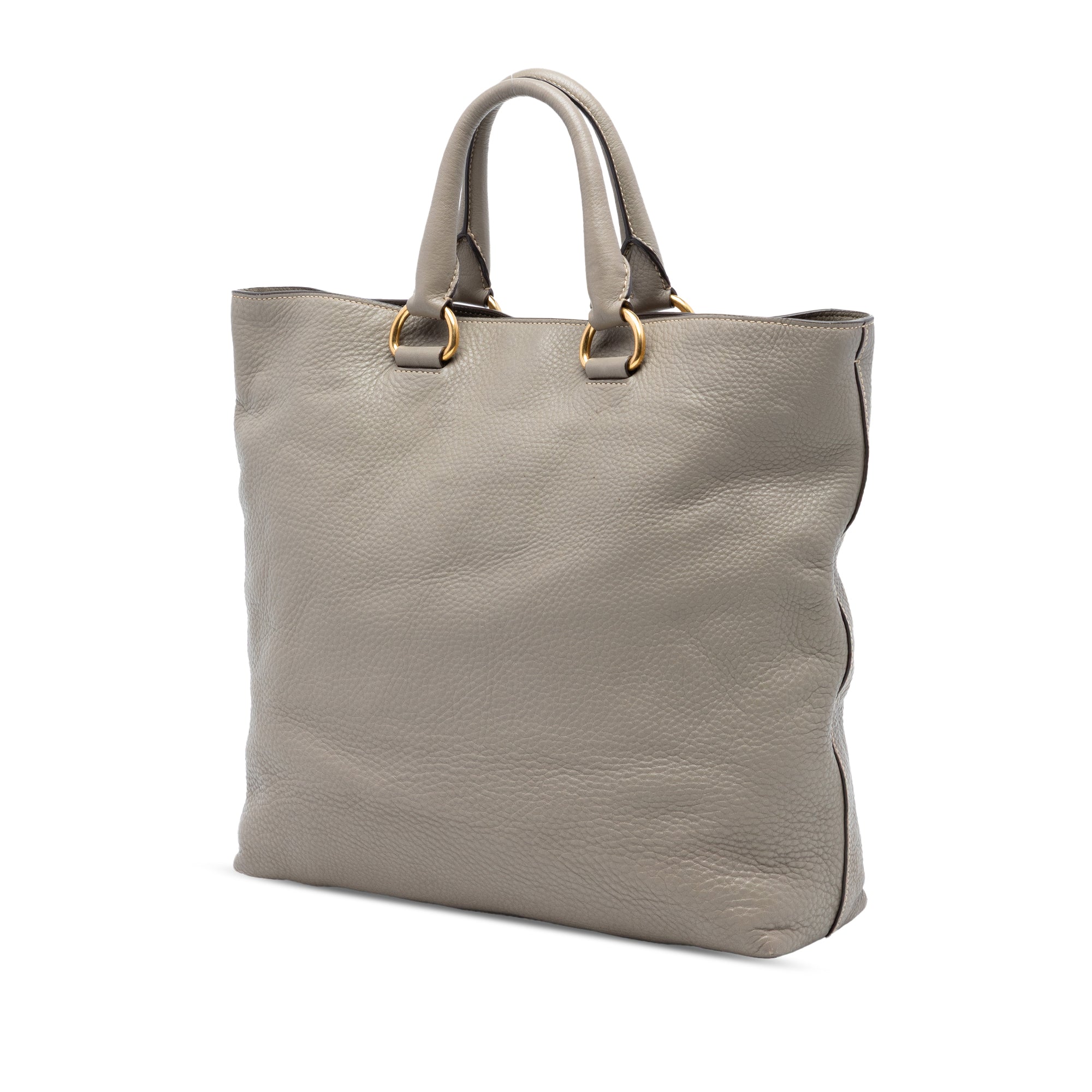 Vitello Daino Open Convertible Tote - Image 2