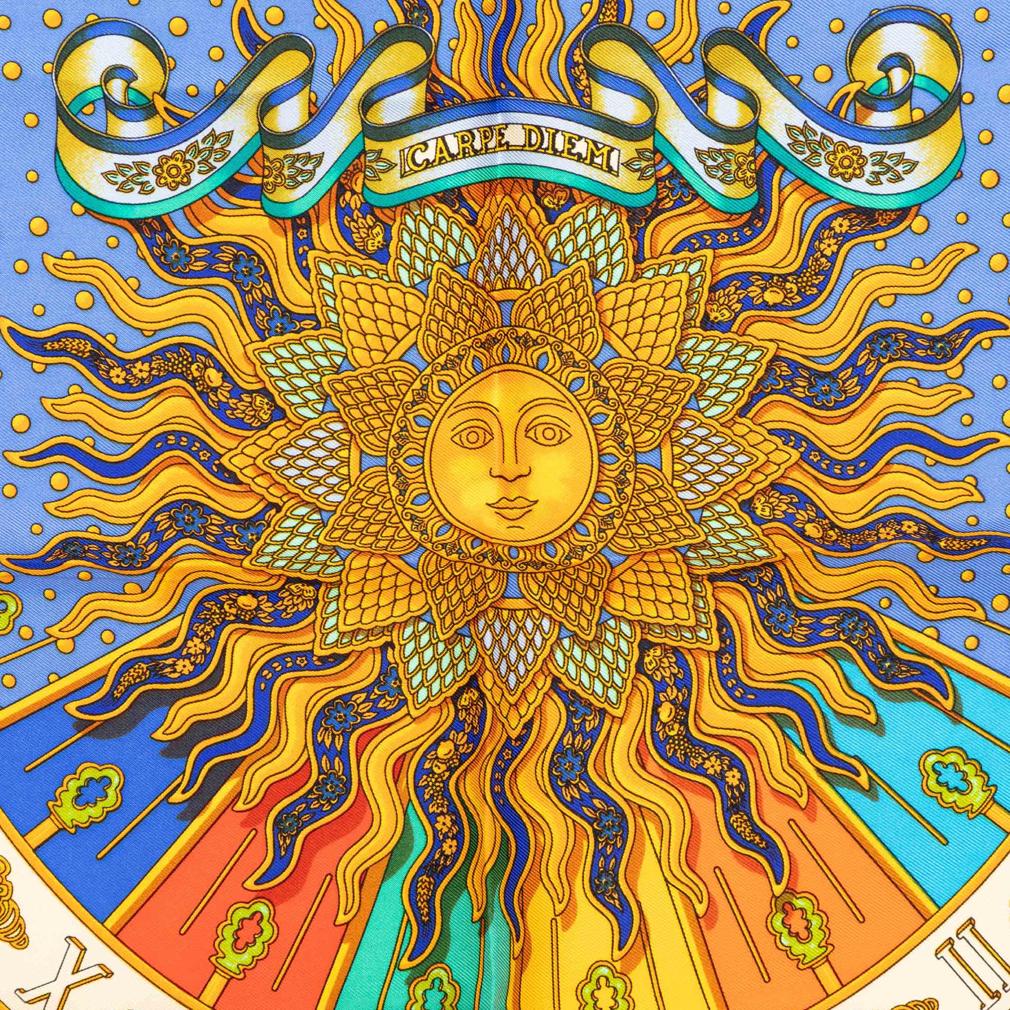 Carpe Diem Silk Scarf - Image 4