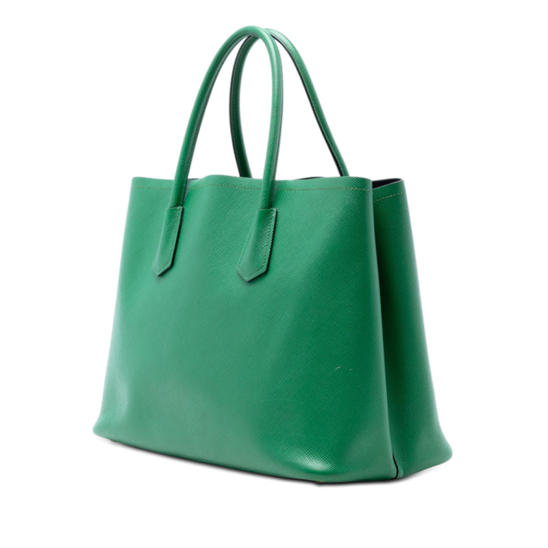 Medium Saffiano Cuir Double Satchel - Image 2