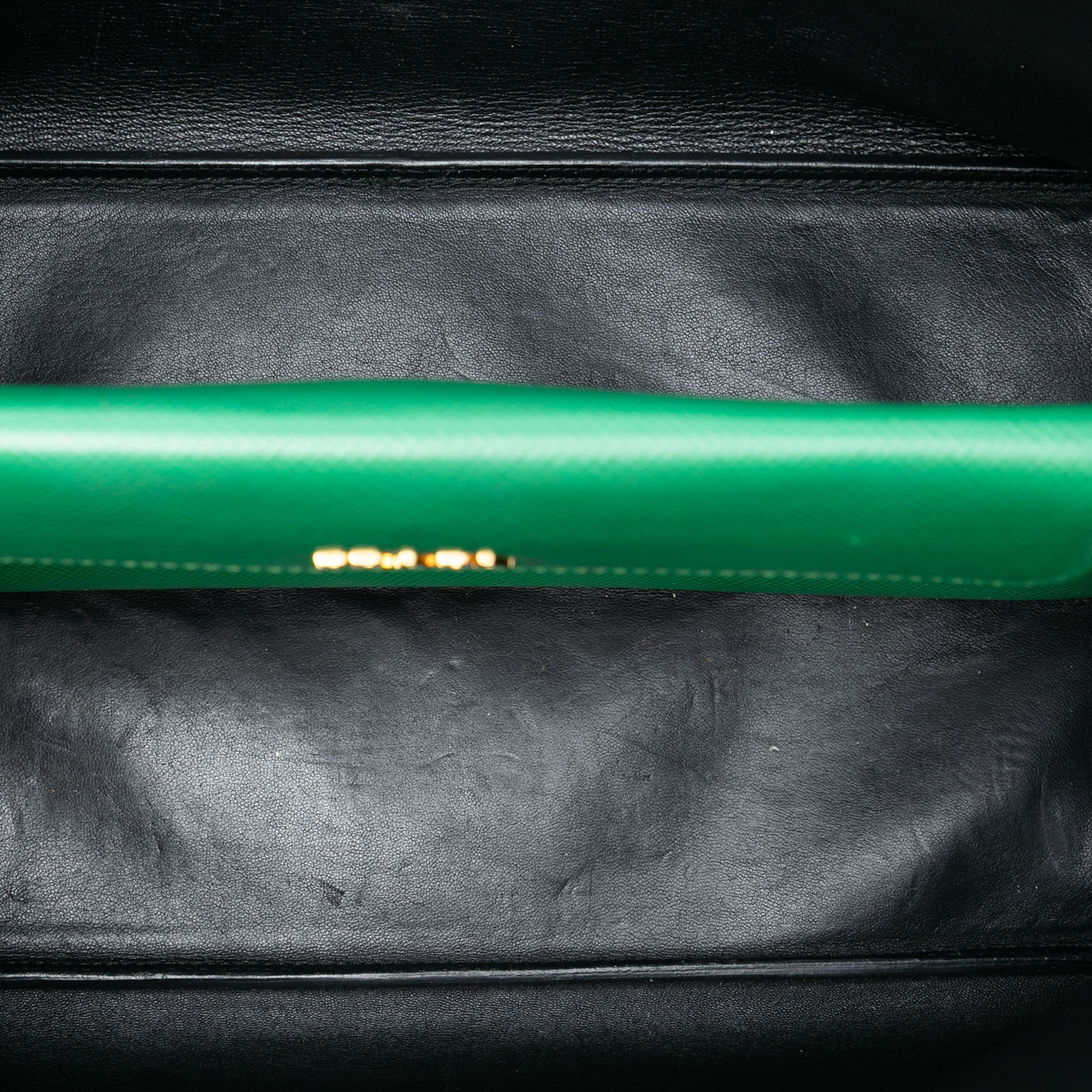 Medium Saffiano Cuir Double Satchel - Image 4