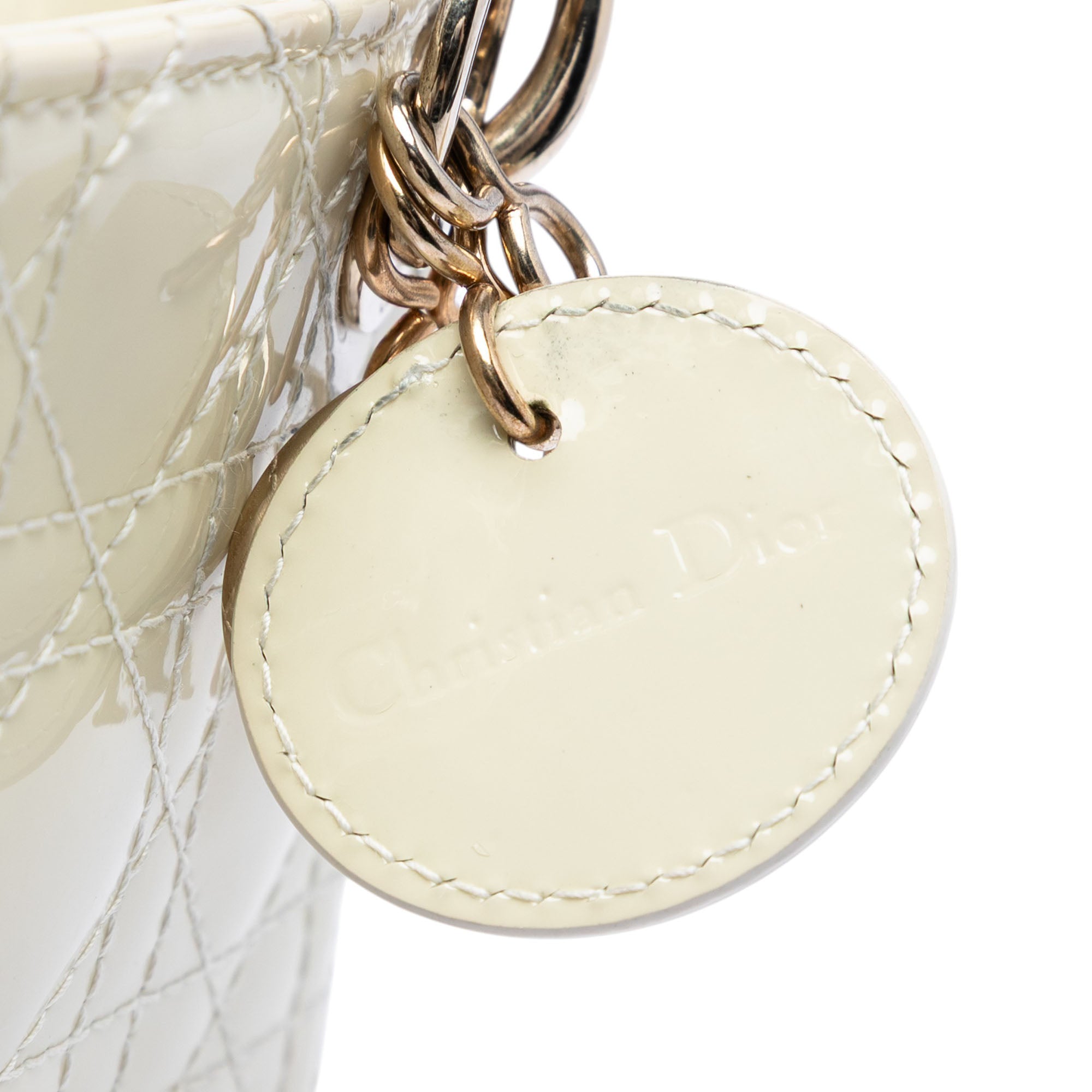 Micro Patent Cannage Lady Dior - Image 5