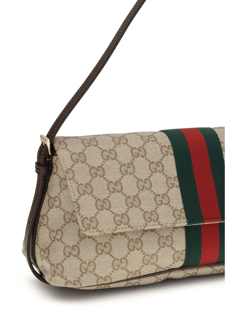 Gucci Madison Shoulder Bag — Multicolor Cotton; Linen; Polyurethane