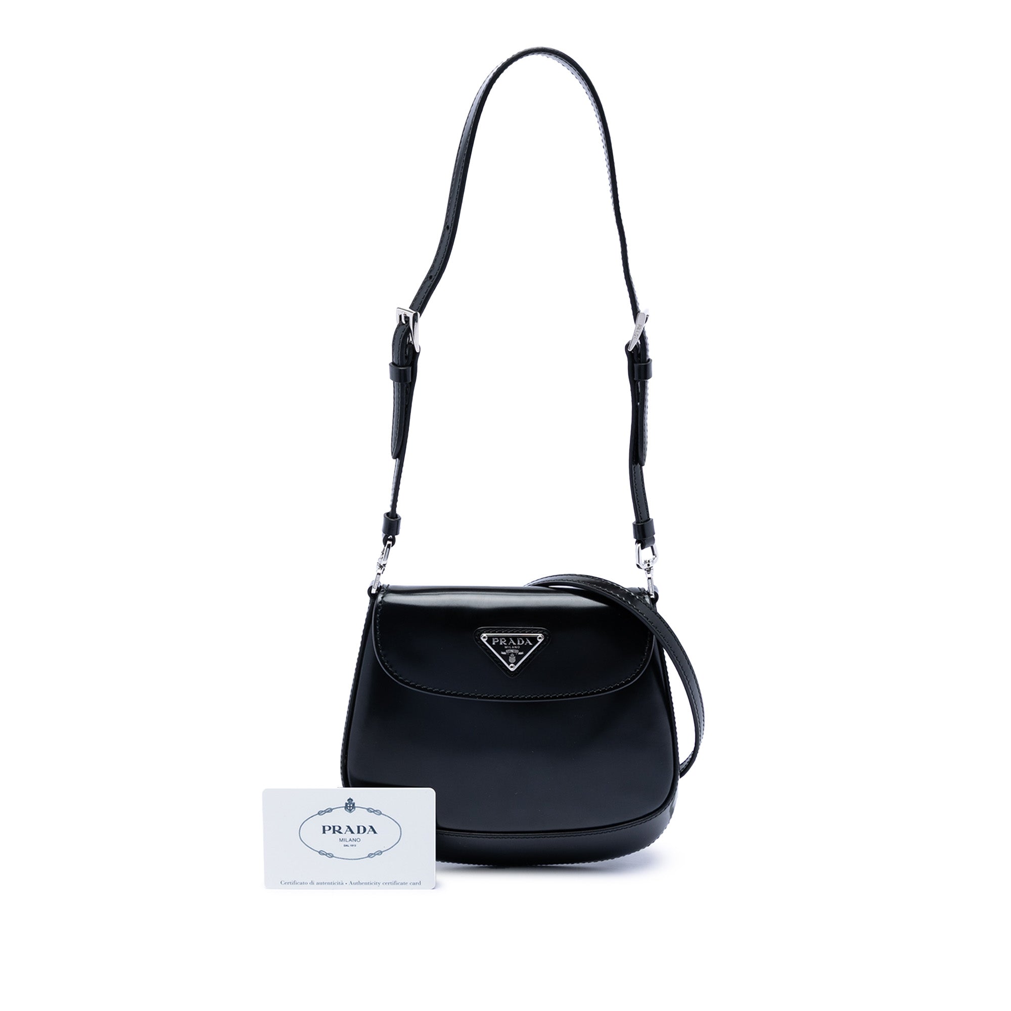 Mini Brushed Leather Cleo Flap - Image 7