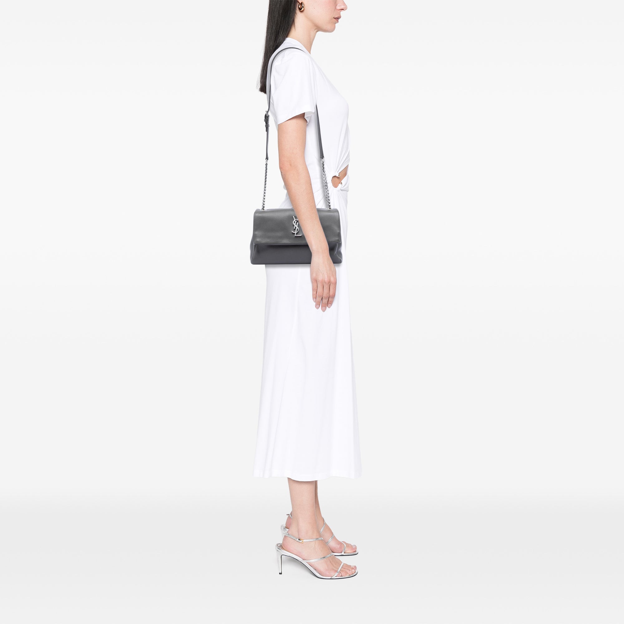 Medium Grain De Poudre West Hollywood Crossbody - Image 7