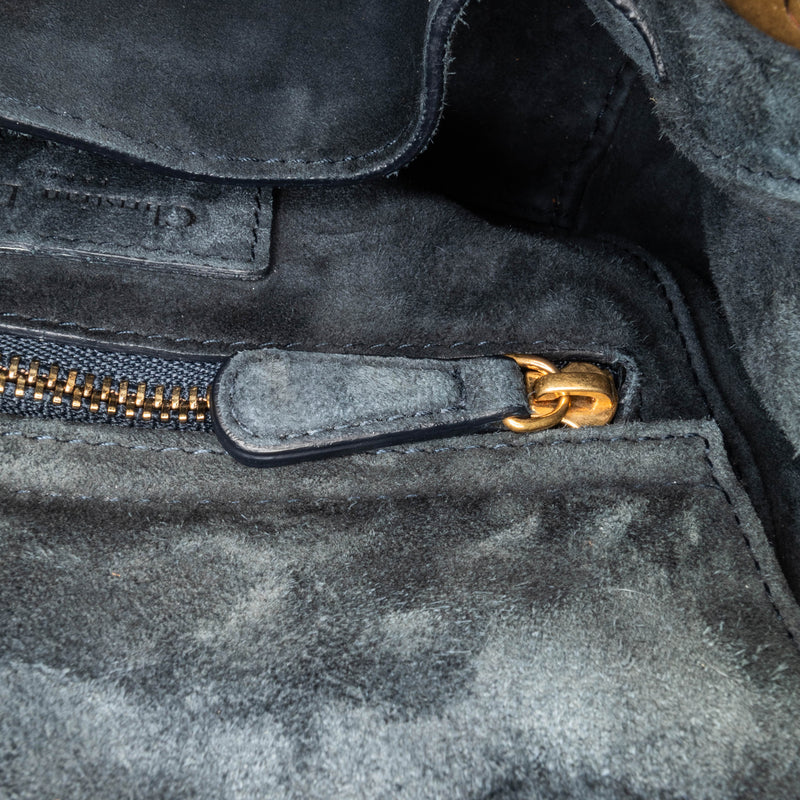 Mini Denim Cannage Studded Supple Lady Dior - Image 6