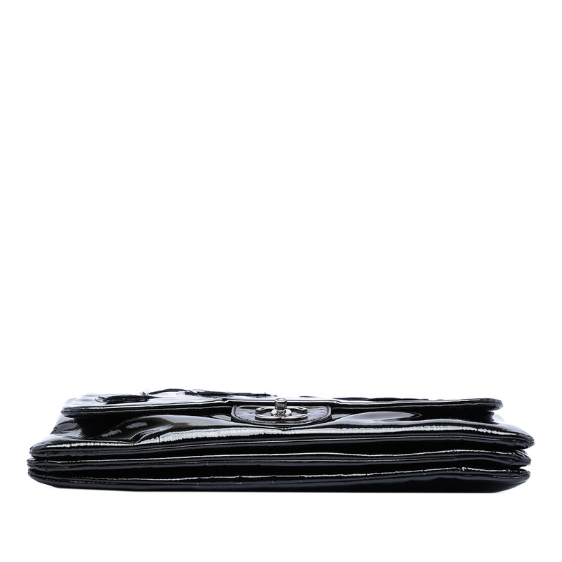 Patent Camellia Flap Bag - Image 3