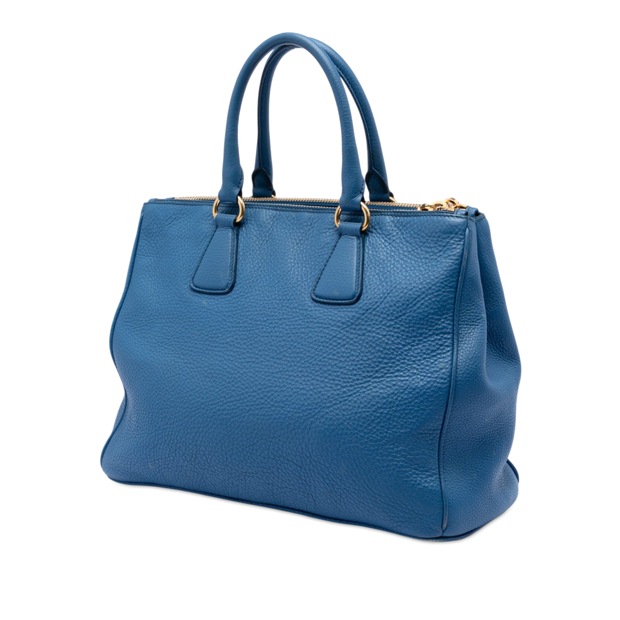 Vitello Daino Double Zip Convertible Tote - Image 2