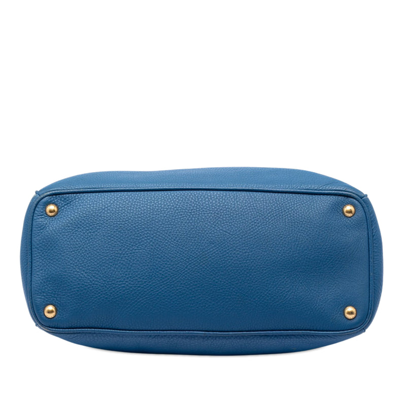Vitello Daino Double Zip Convertible Tote - Image 3