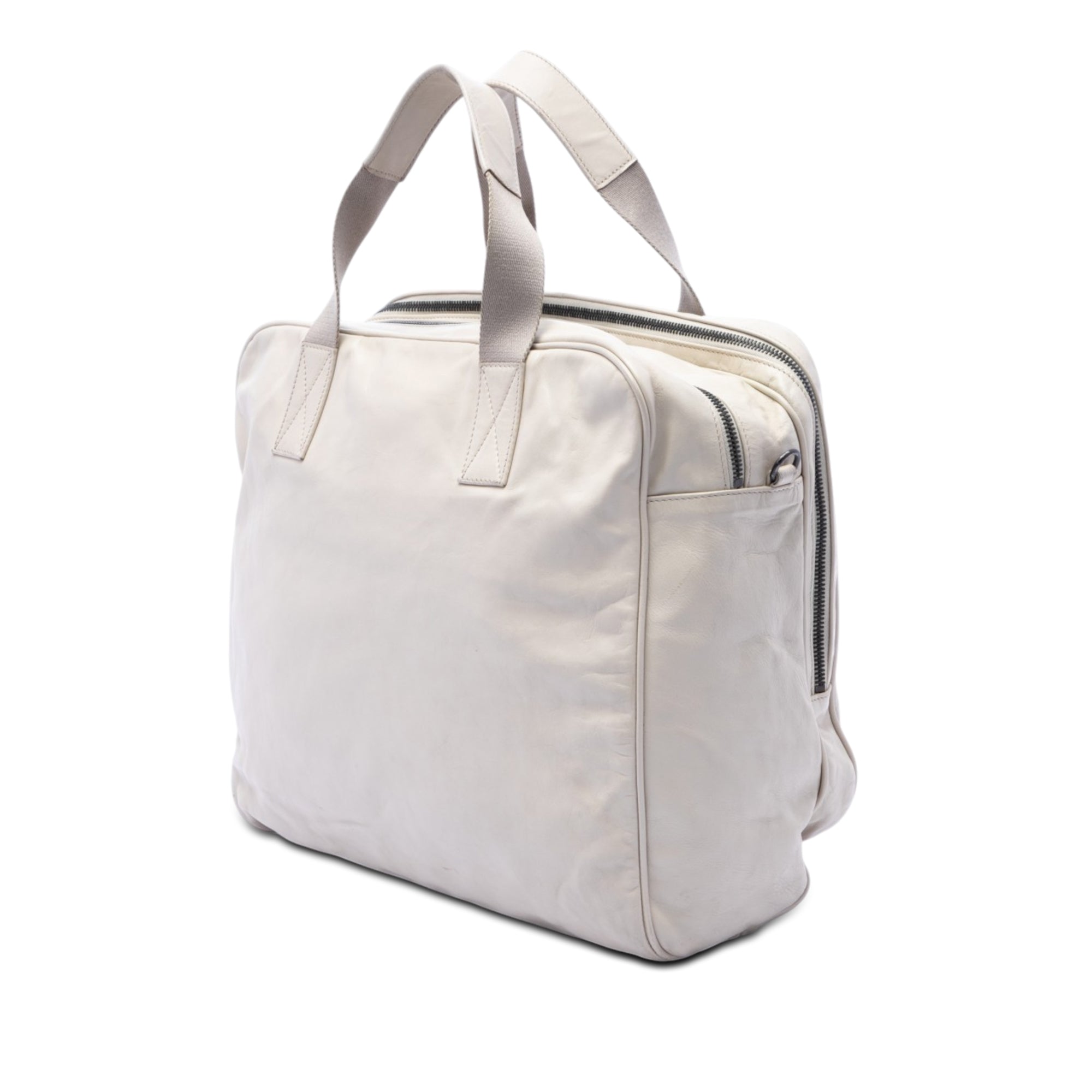 Intrecciato Trimmed Nappa Business Bag - Image 2