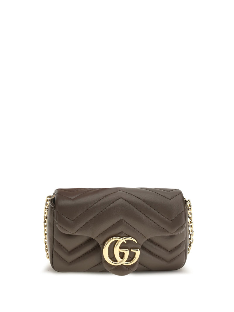 Gucci Shoulder Bag — Brown Calf Leather
