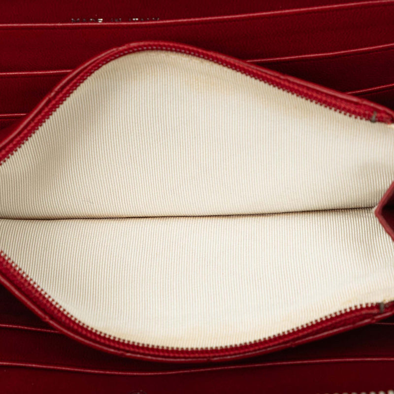 Distressed Calfskin Reissue 2.55 Zip Around Long Wallet - Image 4