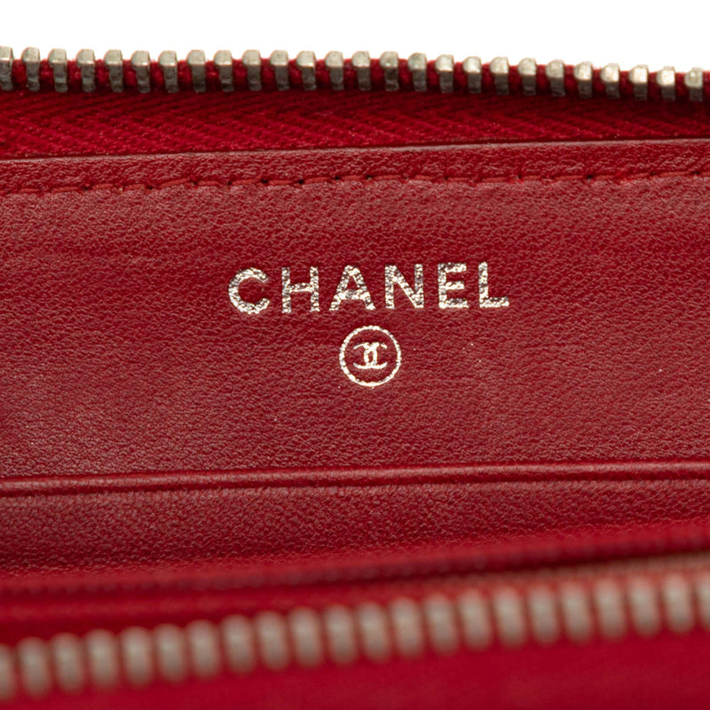 Distressed Calfskin Reissue 2.55 Zip Around Long Wallet - Image 5