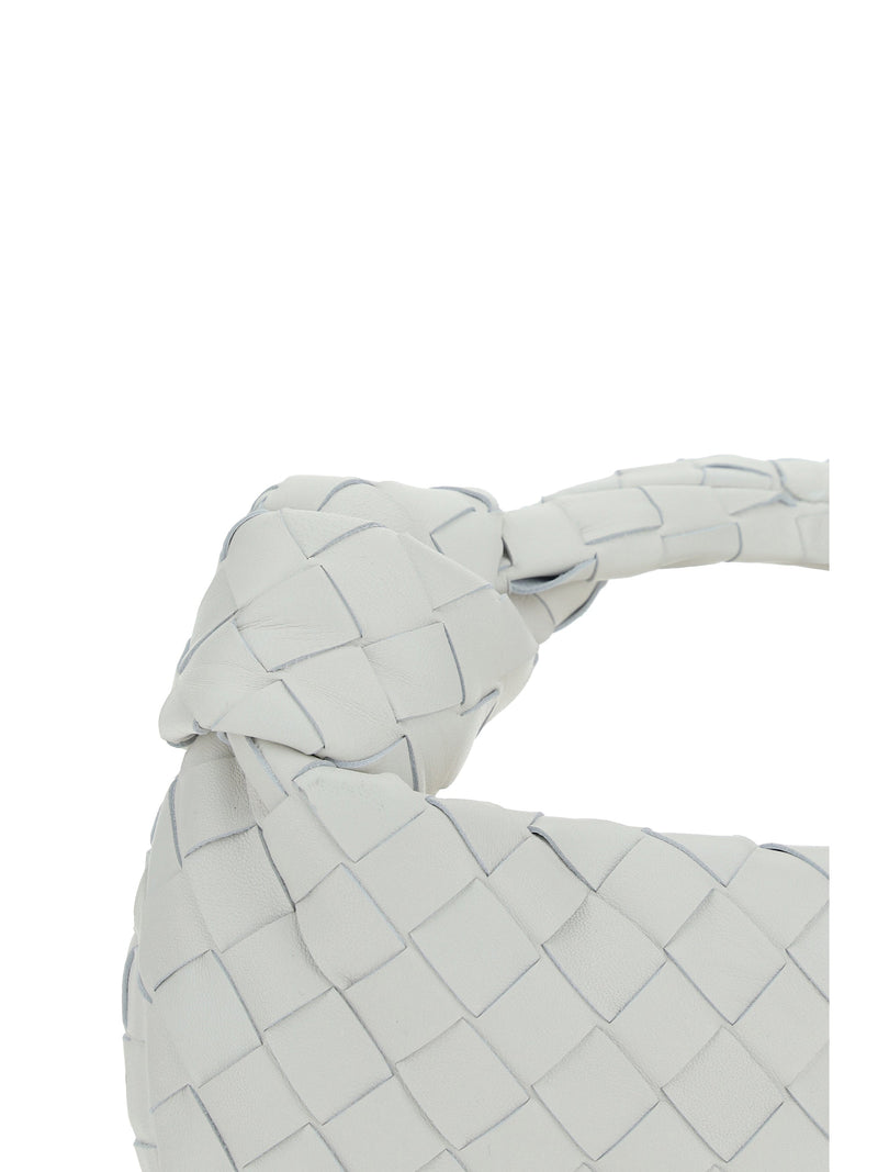 Bottega Veneta Shoulder Bag — White Lambskin