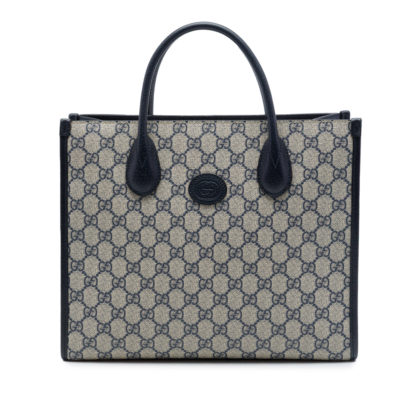 Small GG Supreme Interlocking G Tote - Image 1