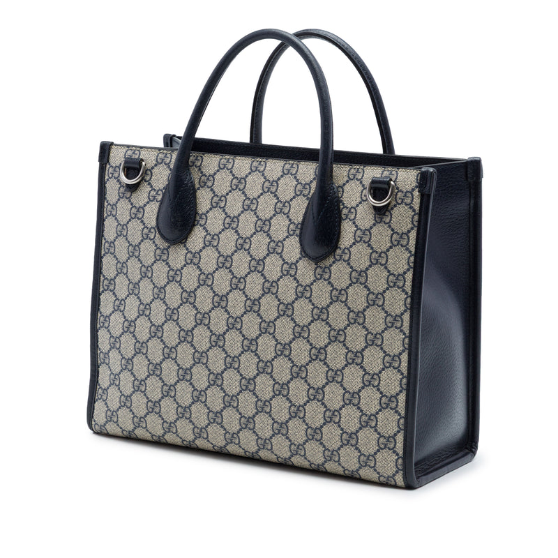Small GG Supreme Interlocking G Tote - Image 2