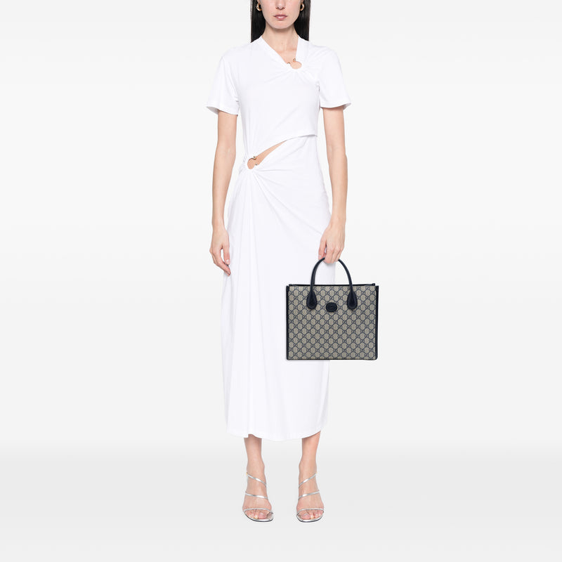 Small GG Supreme Interlocking G Tote - Image 6