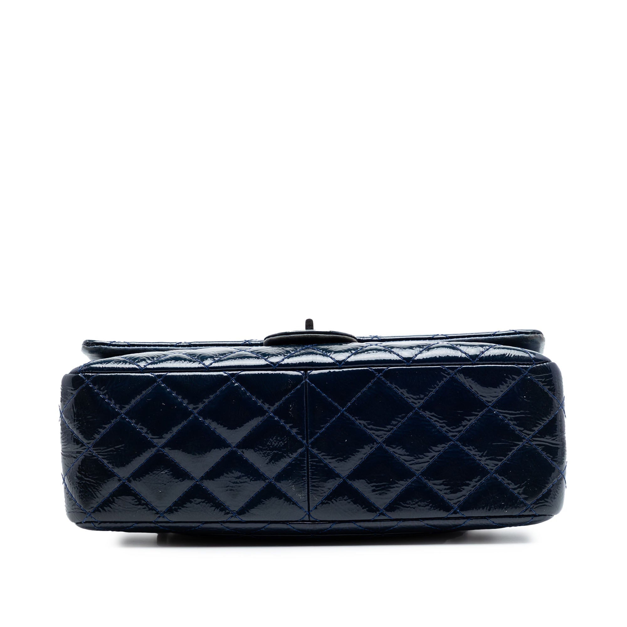 Quilted Crinkled Patent Reissue 2.55 Double Flap 226 - Image 3