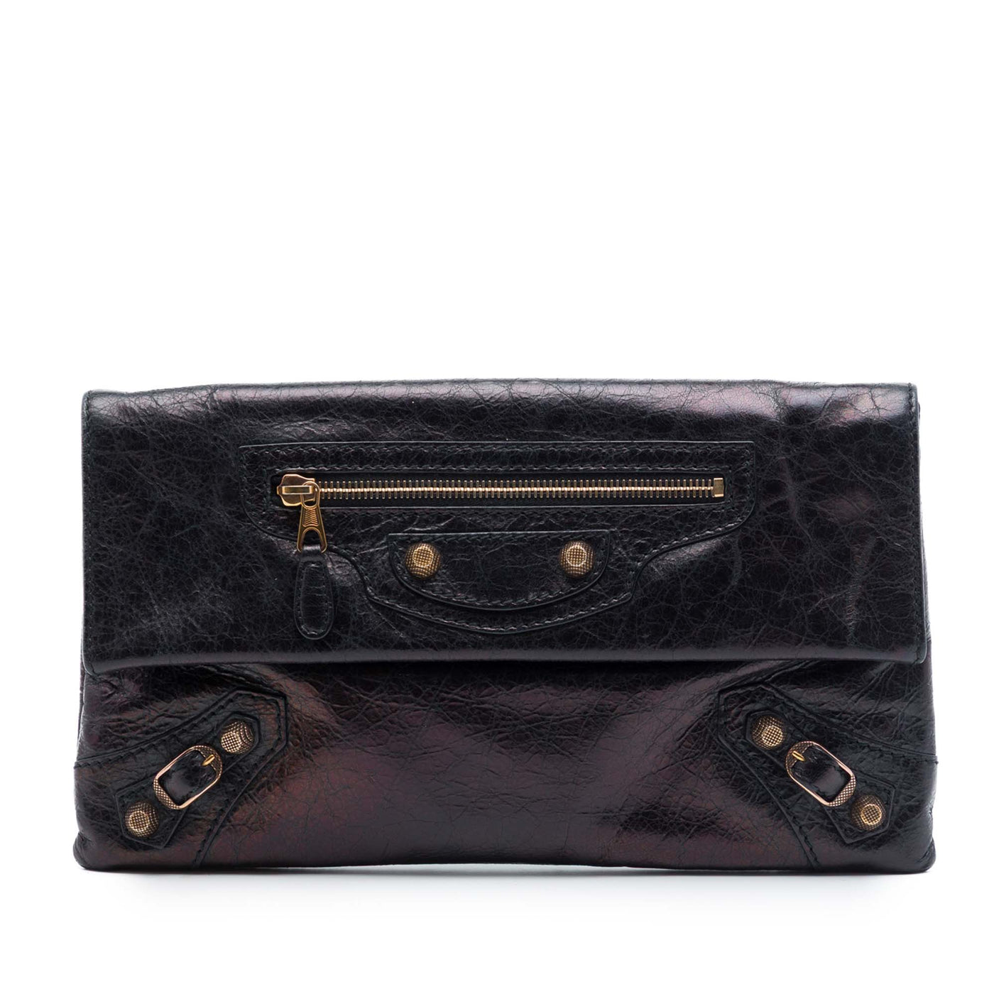 Lambskin Motocross Giant 12 Envelope Clutch - Image 1