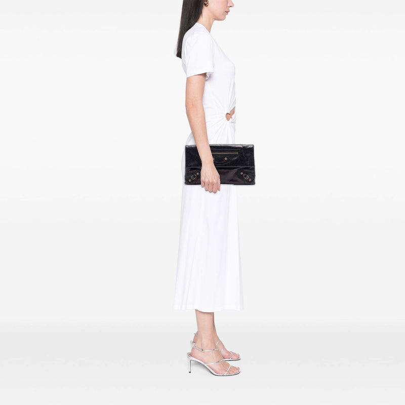 Lambskin Motocross Giant 12 Envelope Clutch - Image 6