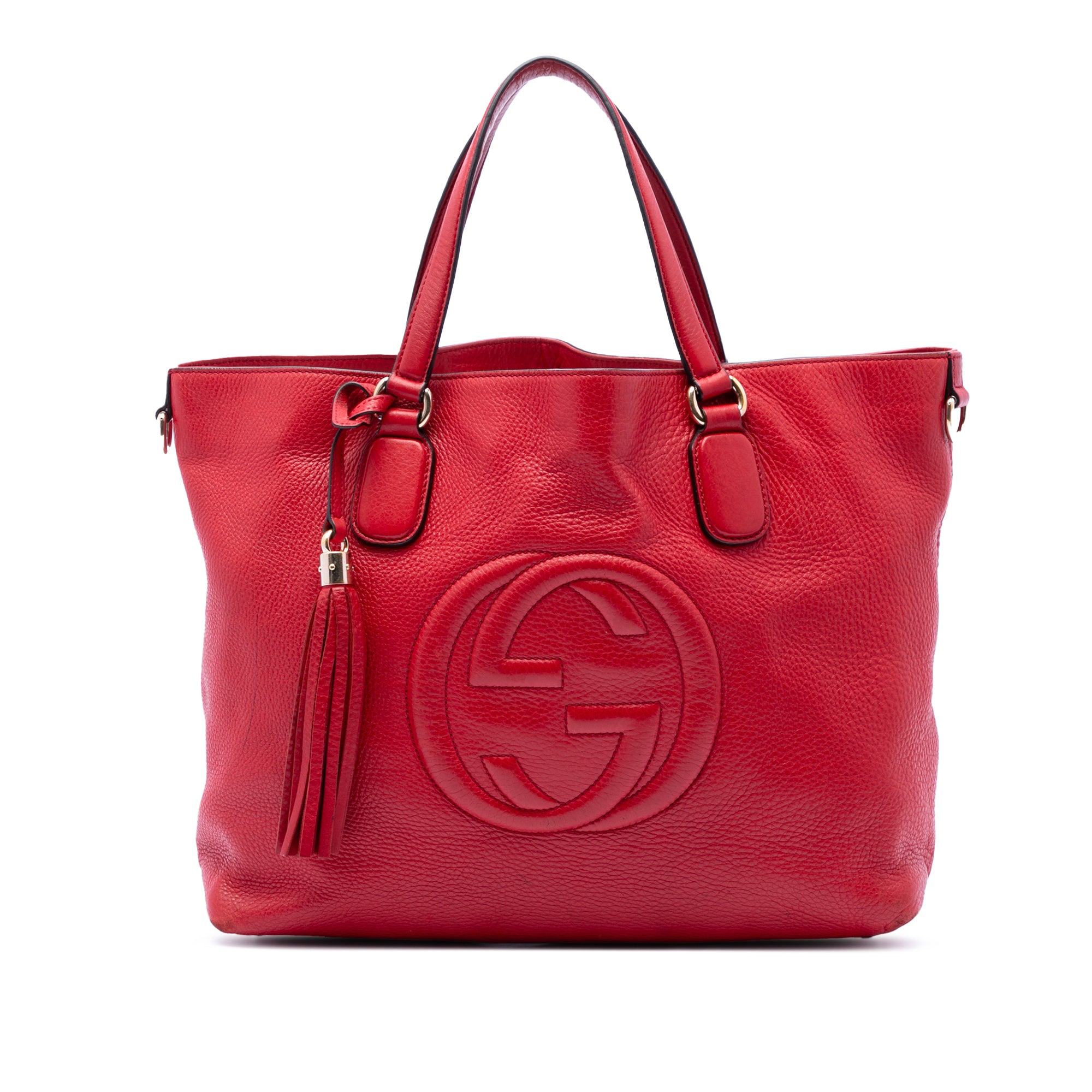 Large Leather Soho Working Tote - Image 1