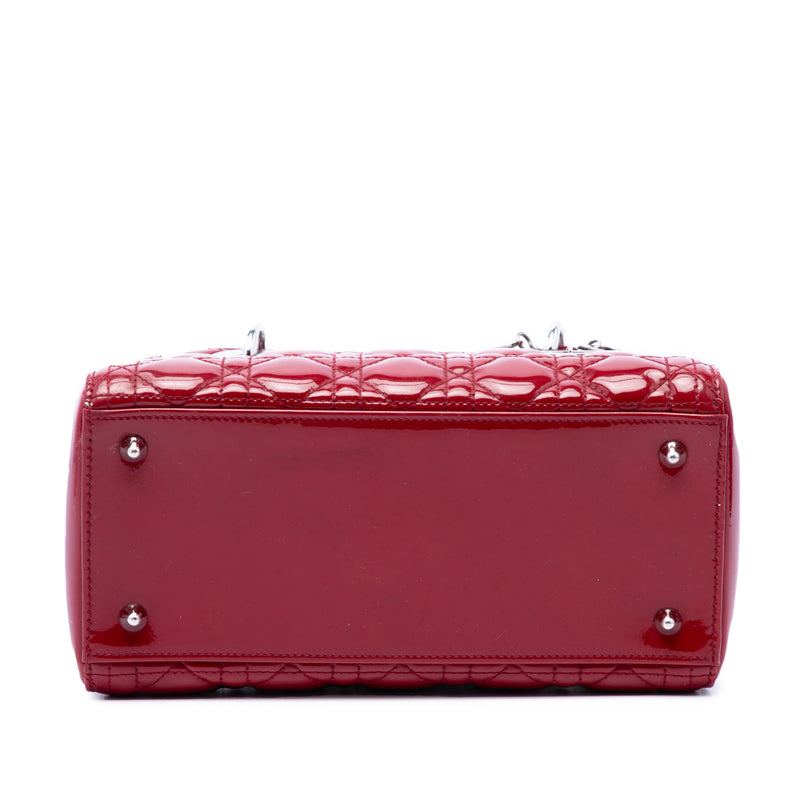 Medium Patent Cannage Lady Dior - Image 3