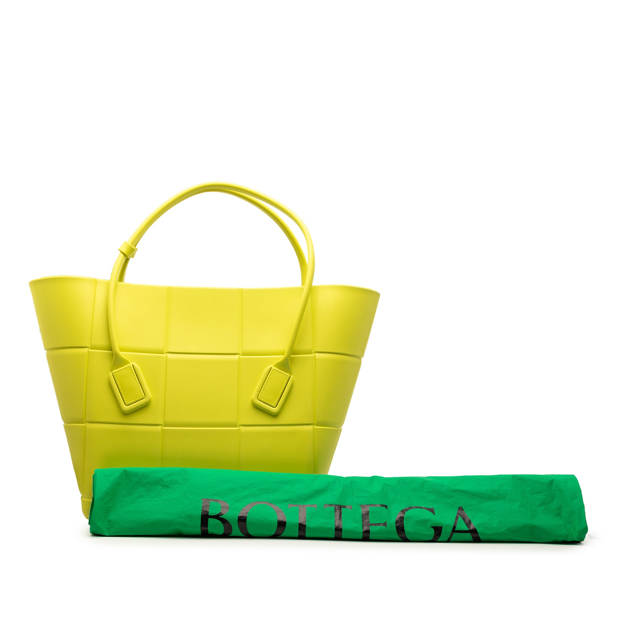 Medium Matte Rubber Arco Tote - Image 8