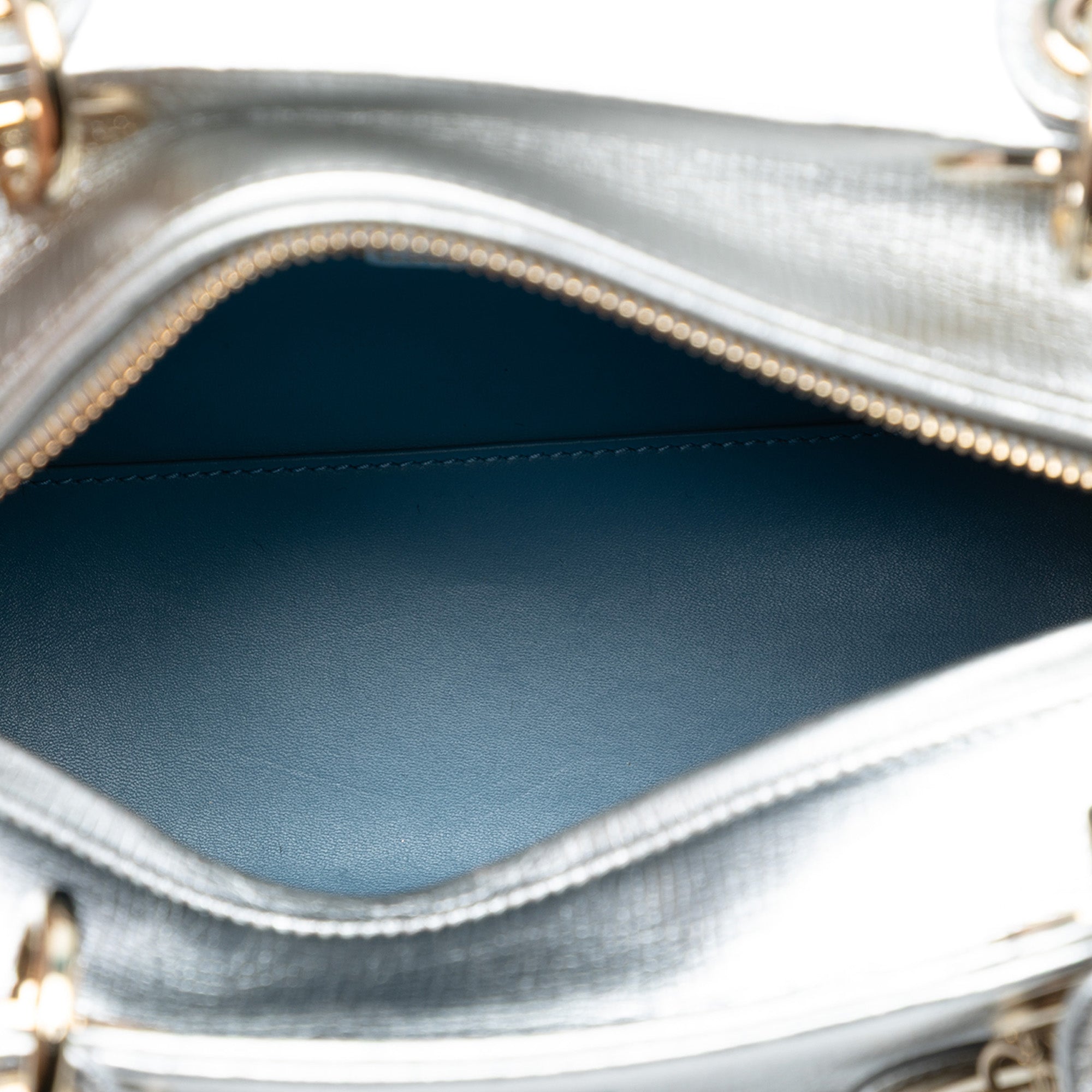Medium Calfskin Patch Embellished Lady Dior - Image 4