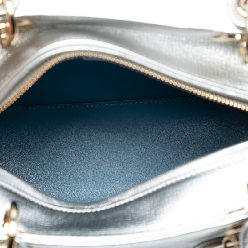 Medium Calfskin Patch Embellished Lady Dior - Image 4
