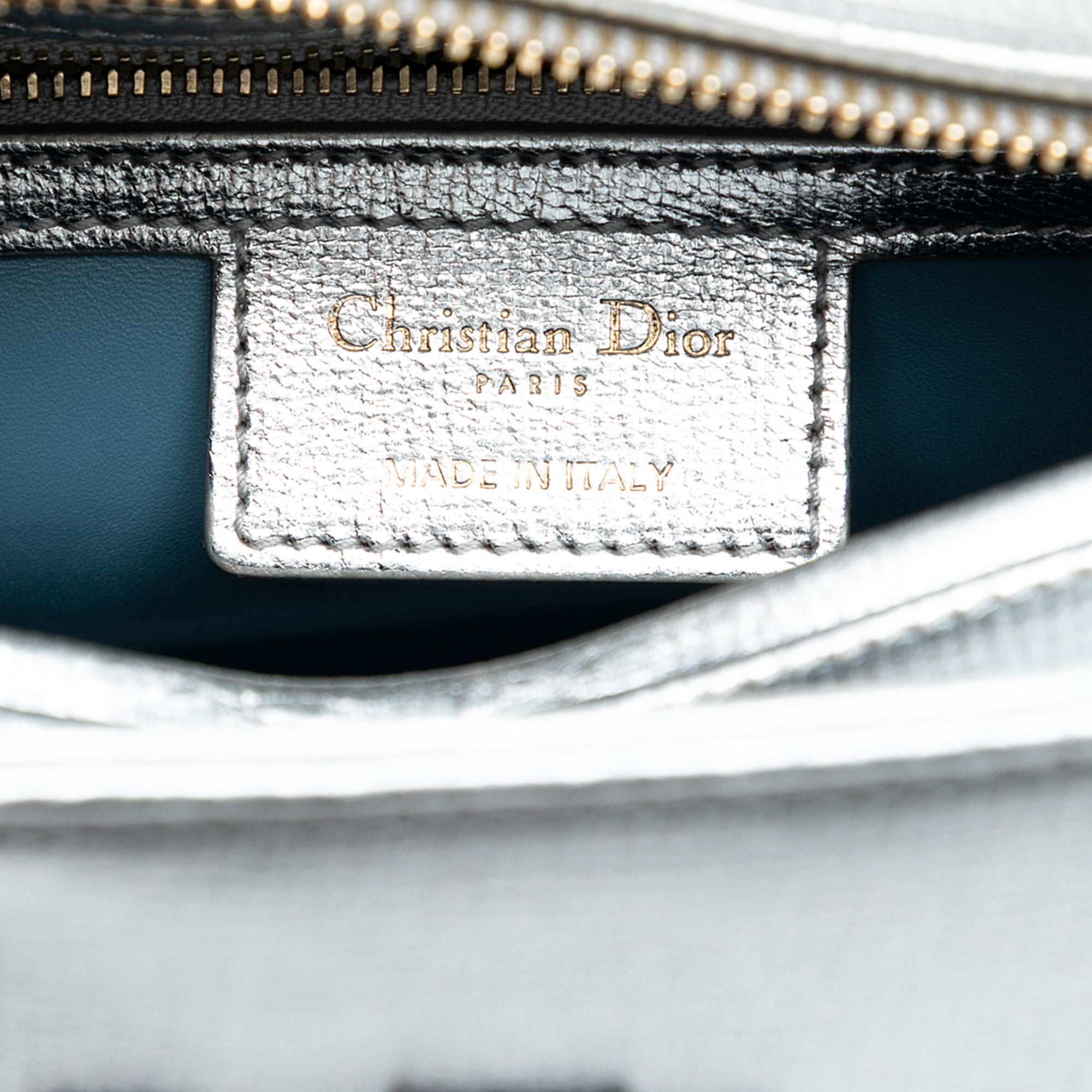 Medium Calfskin Patch Embellished Lady Dior - Image 5