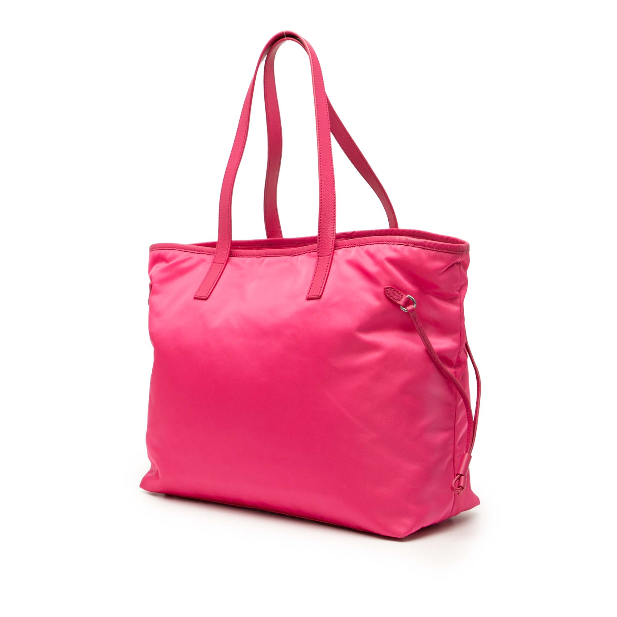 Saffiano Trimmed Tessuto Open Convertible Tote - Image 2