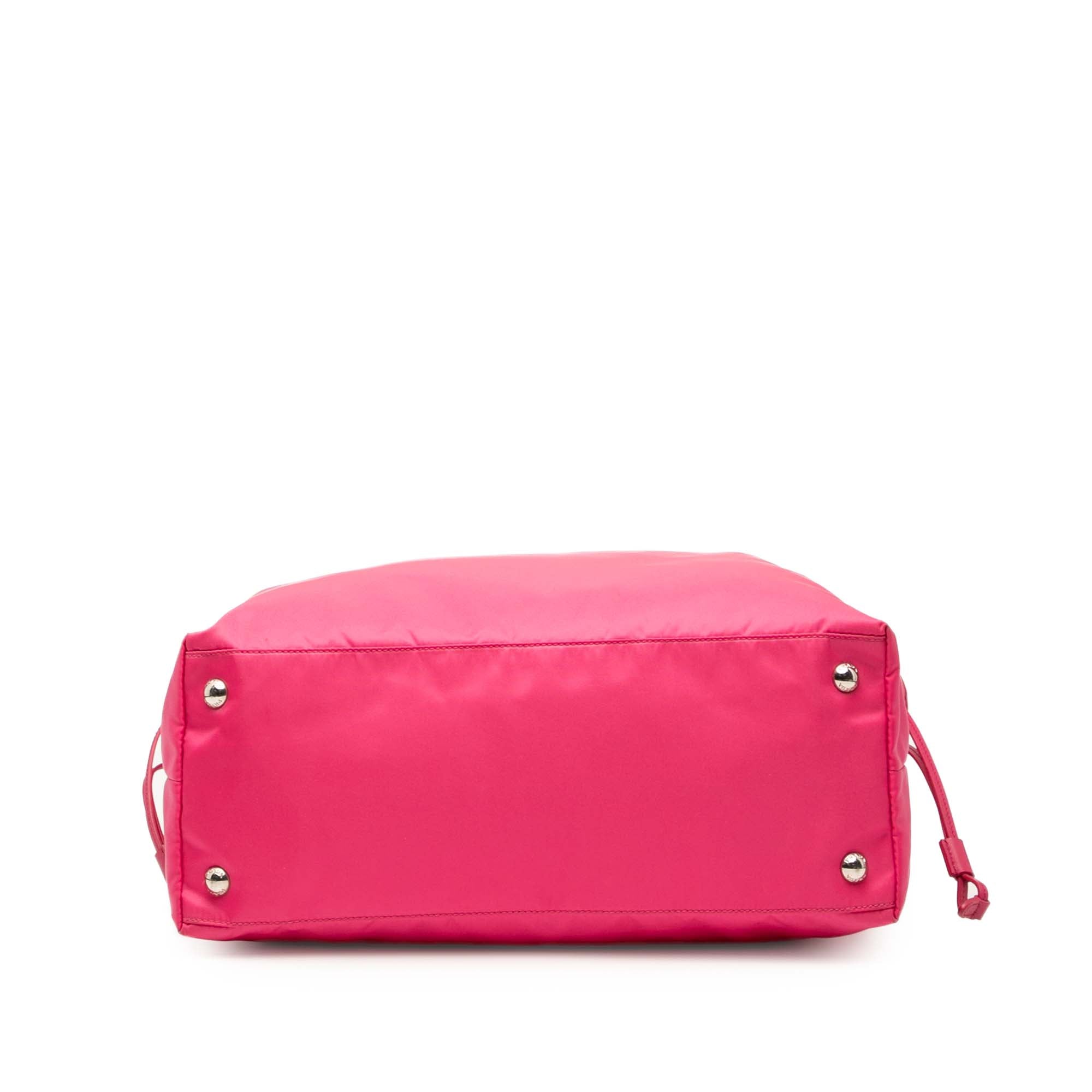 Saffiano Trimmed Tessuto Open Convertible Tote - Image 3