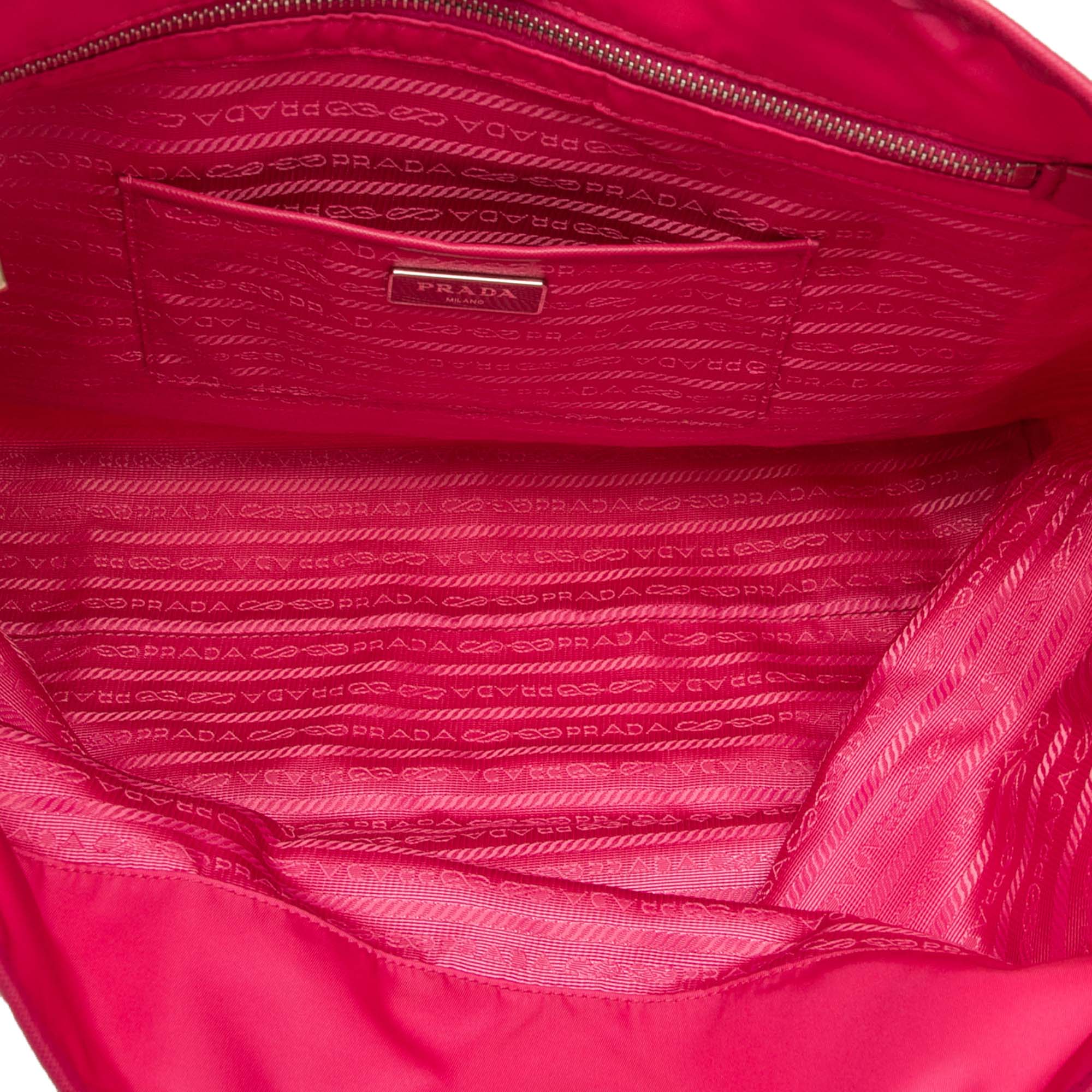 Saffiano Trimmed Tessuto Open Convertible Tote - Image 4