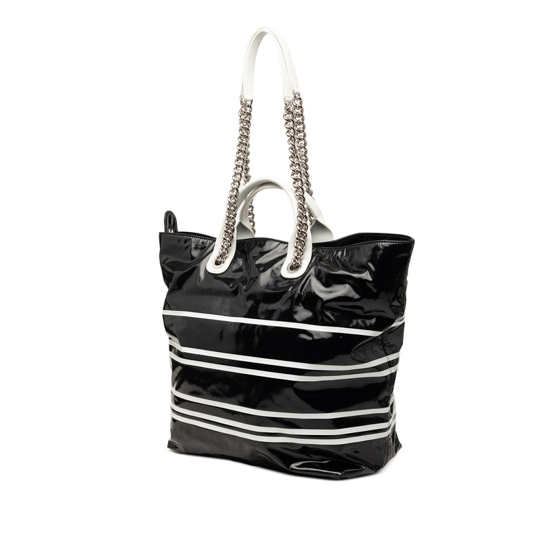 Coated Canvas La Pausa Bay Shopping Satchel - Image 2