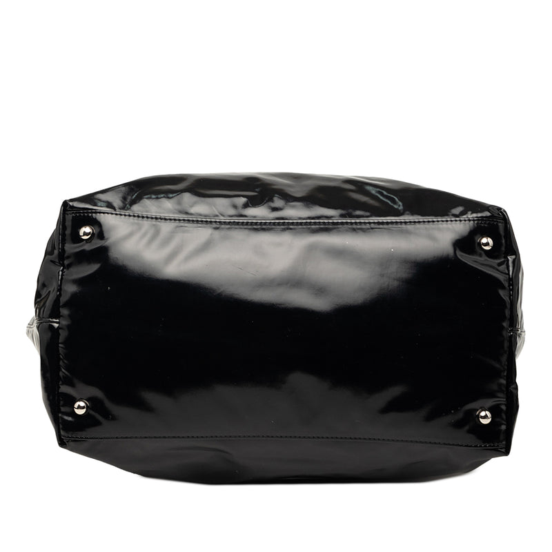 Coated Canvas La Pausa Bay Shopping Satchel - Image 3