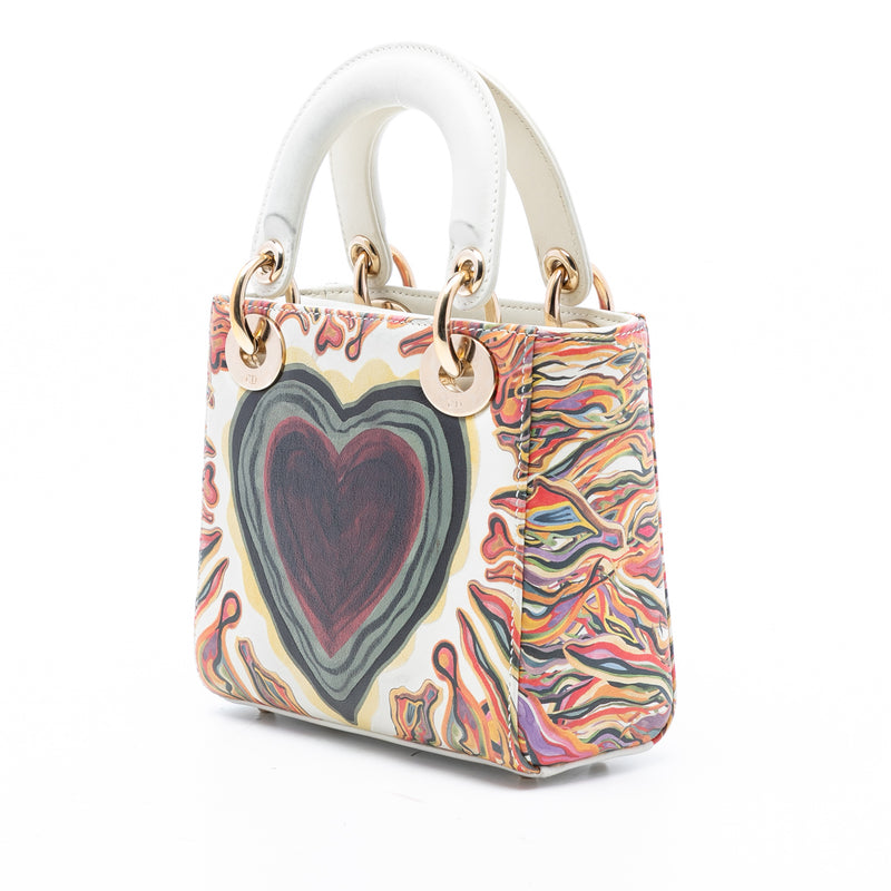 Limited Edition Mini Calfskin Lady DiorAmour Lady Dior - Image 2