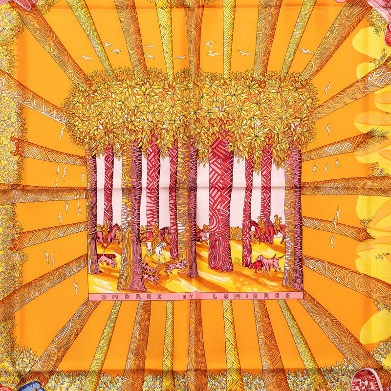 Ombres et Lumieres Silk Scarf 90 - Image 2