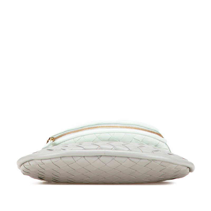 Small Bicolor Lambskin Intrecciato Gemelli Bag - Image 3