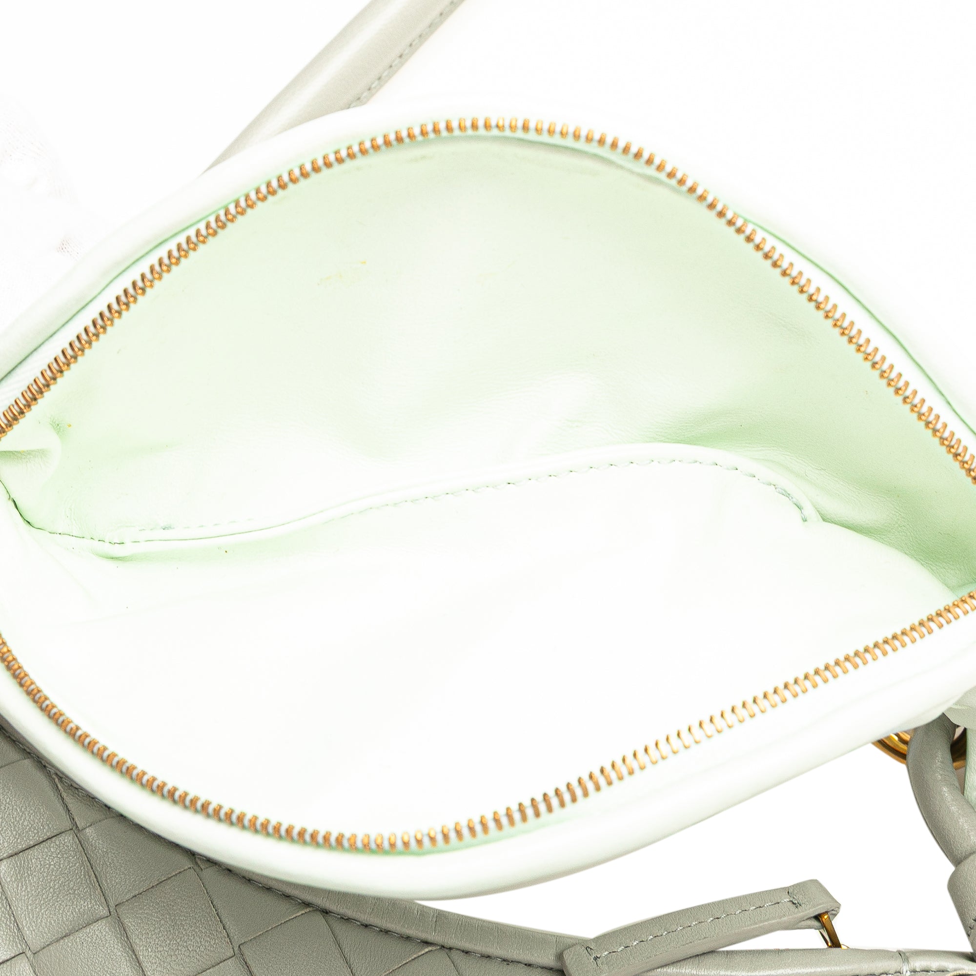 Small Bicolor Lambskin Intrecciato Gemelli Bag - Image 7