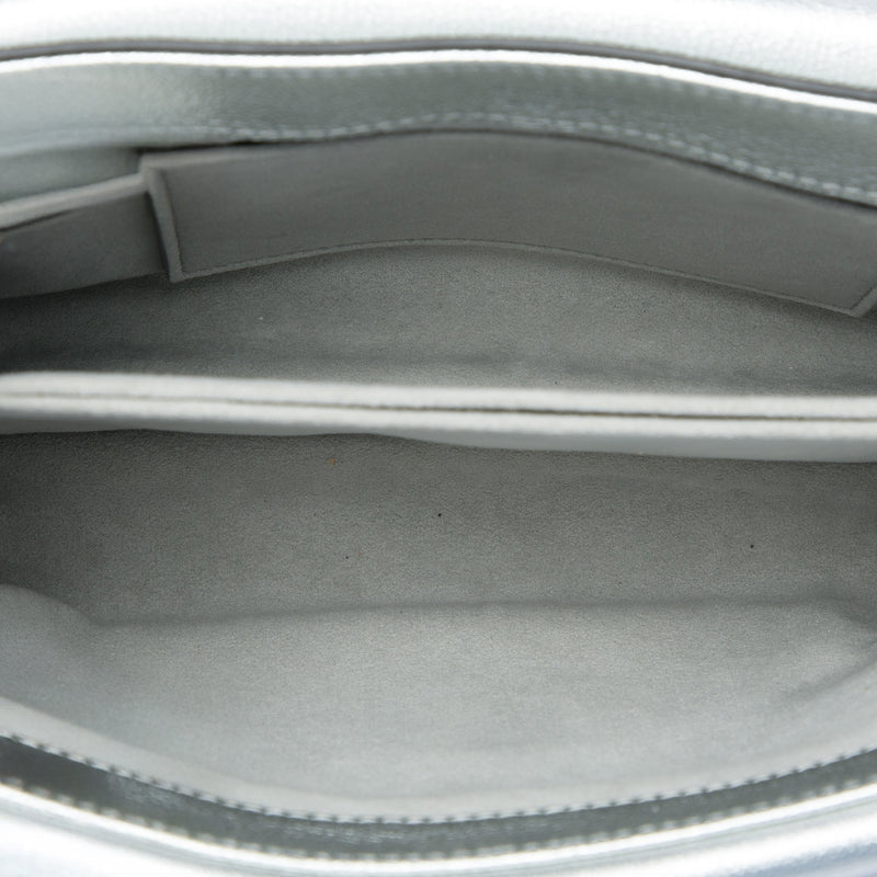 Metallic Cuir Plume Ecume Very Chain Bag - Image 4