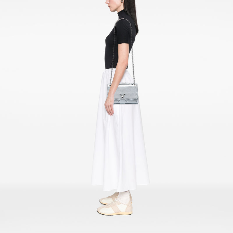 Metallic Cuir Plume Ecume Very Chain Bag - Image 6